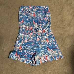 EUC Jace Romper xs Lilly Pulitzer